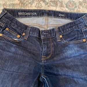 Jcrew 26 matchstick jeans